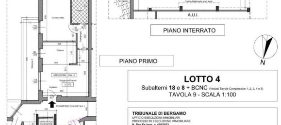 2 rooms Apartment in Ponte San Pietro, Italy No. 6737 17