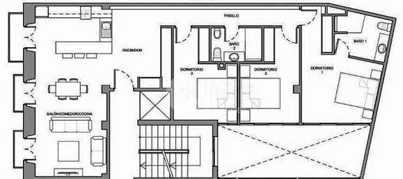 Apartamento T4 em Malaga, Spain N.º 107884 3