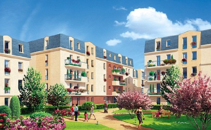 57m² Apartment in Paris, France No. 38340