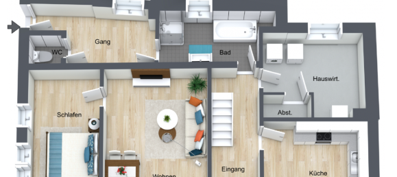 Дом с 4 спальнями в Гота, Германия № 235433 3