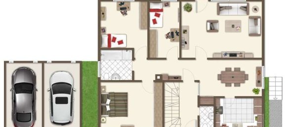 Таунхаус с 7 комнатами в Ротвайль, Германия № 29758 19