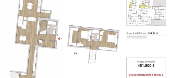 6 rooms Duplex in Prato, Italy No. 237596 10