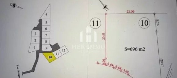 Grundstück in Redange, France 696m², Nr. 222068 2