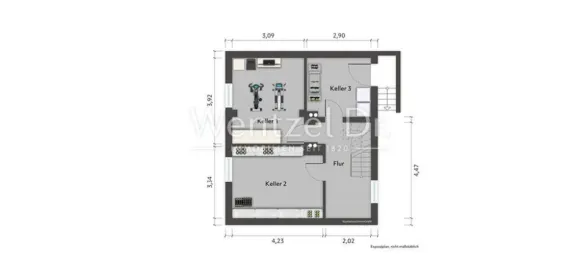 3 Schlafzimmer Haus in Bergedorf, Germany, Nr. 50928 22