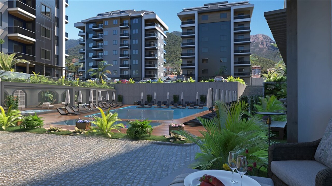 Apartment 2+1 in Sapphire Residence, Oba, Turkey No. 35072