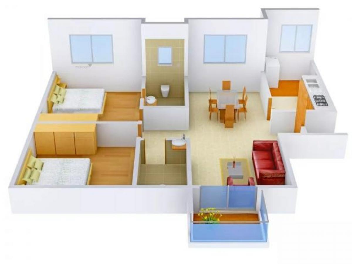 2 bedrooms House in Bangalore, India No. 50655