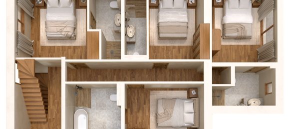 4 Schlafzimmer Gewerbliche Immobilie in Les Belleville, France, Nr. 940 3