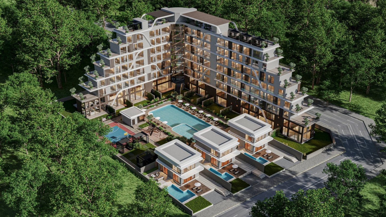 Appartement 2+1 à Antalya, Turkey No. 41197