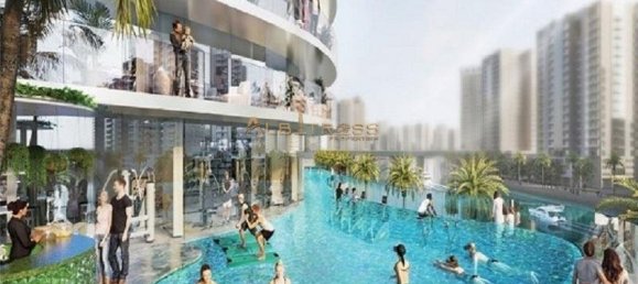 2 Schlafzimmer Wohnung in CANAL CROWN APARTMENTS, Business Bay, UAE, Nr. 60429 2