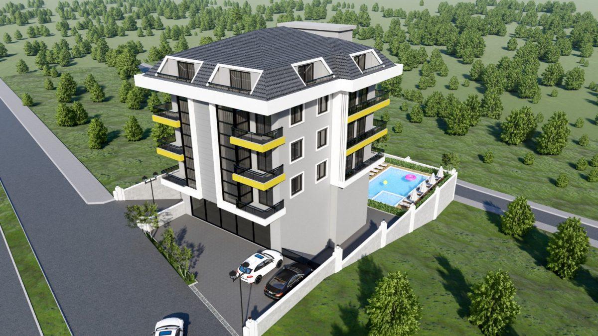 2-Zimmer Wohnung in Oba, Turkey, Nr. 30066