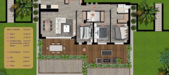 Villa 3+1 in Bodrum, Turkey No. 28899 13