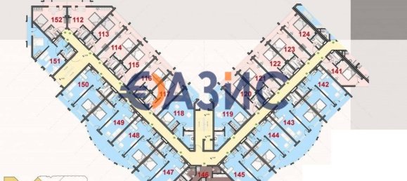 2 غرف نوم شقة في Sveti Vlas, Bulgaria رقم 795 16