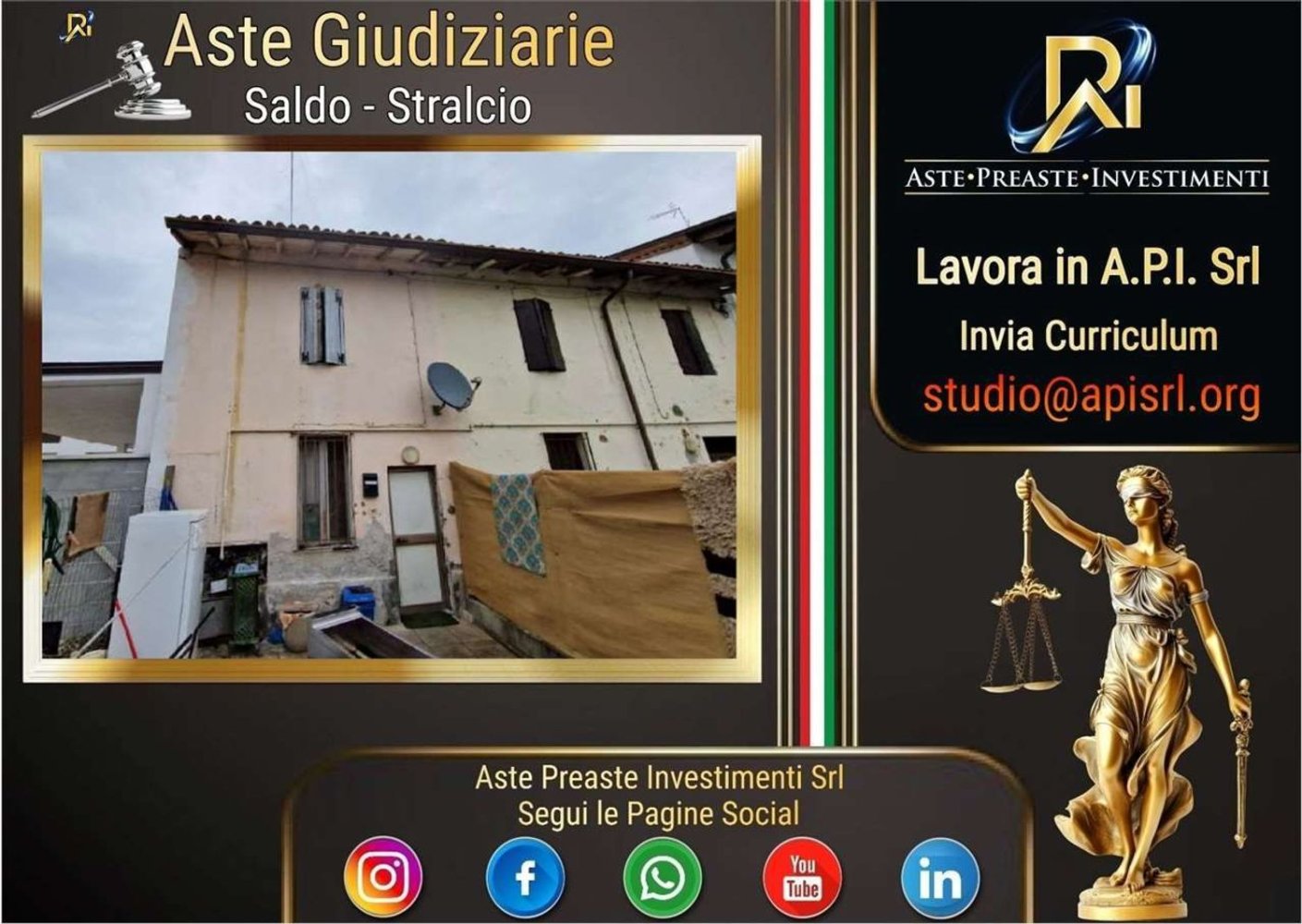 Apartamento de 3 habitaciónes en San Giovanni in Croce, Italy No. 273071