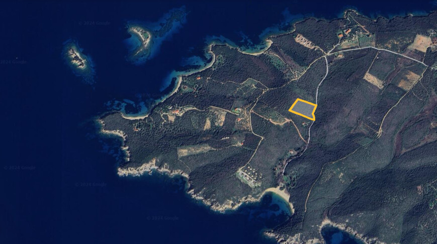  قطعة أرض في Chalkidiki, Greece 11446متر مربع رقم 93898