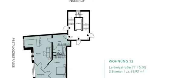 Apartamento de 2 habitaciónes en Charlottenburg, Germany No. 93697 7