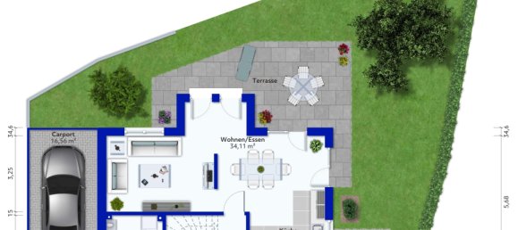 3 غرف نوم منزل في Ostalbkreis, Germany رقم 314707 4