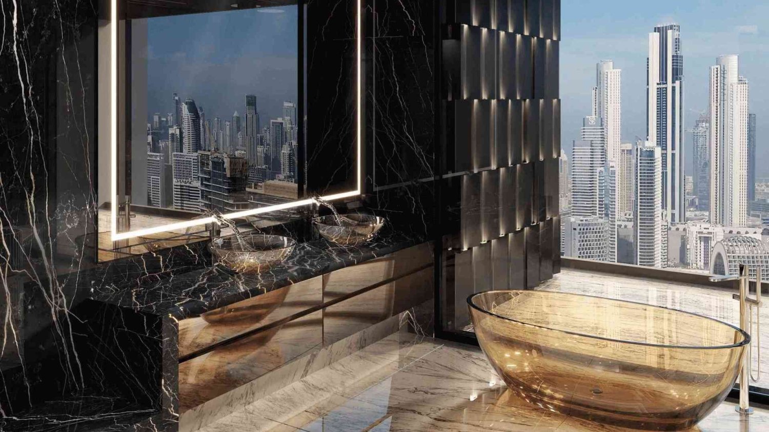 Apartamento de 3 dormitorios en BURJ BINGHATTI JACOB & CO RESIDENCES, Business Bay, UAE No. 60298