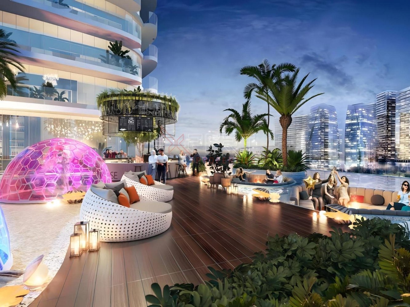 42.3m² Apartment in Business Bay, UAE No. 7691