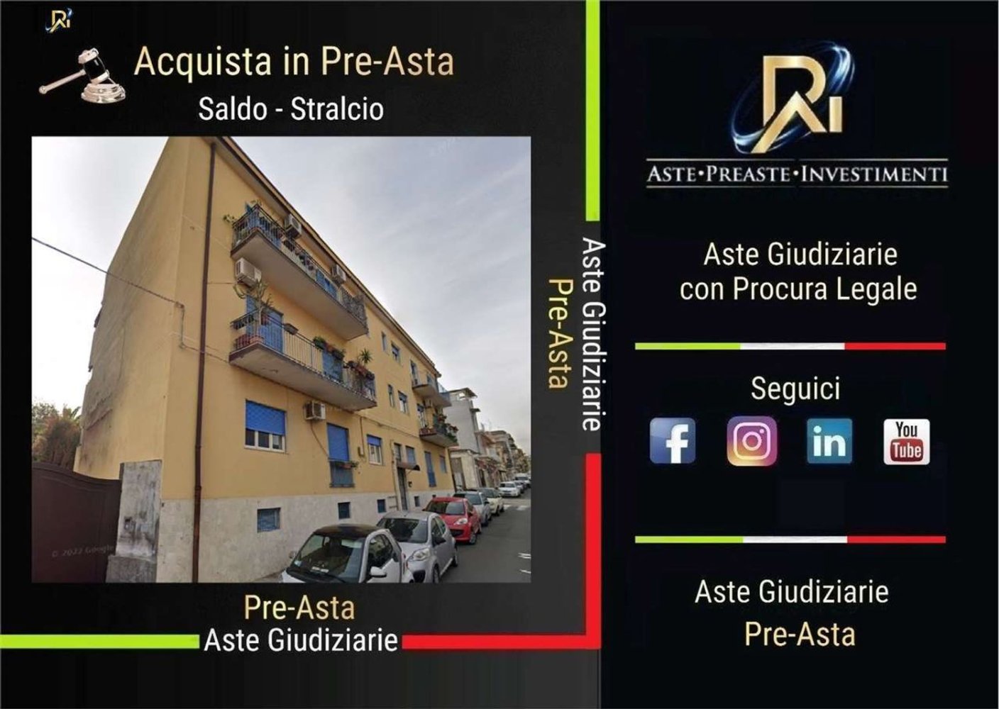 5 rooms Apartment in Catania, Italy No. 51162
