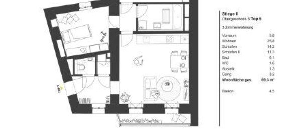 3-salle Appartement à Vienna, Austria No. 175209 14