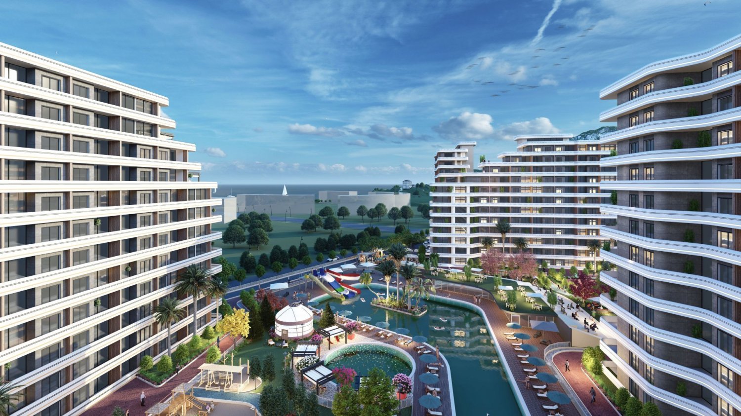 Wohnung 1+1 in Tomuk, Turkey, Nr. 40662