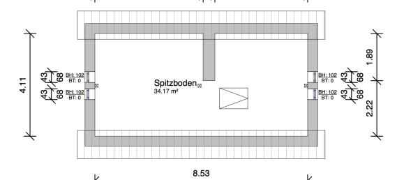 Дом с 3 спальнями в Целендорф, Германия № 62443 17