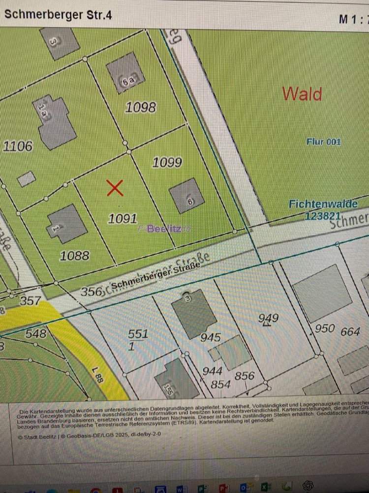 Grundstück in Potsdam-Mittelmark, Germany, Nr. 254662