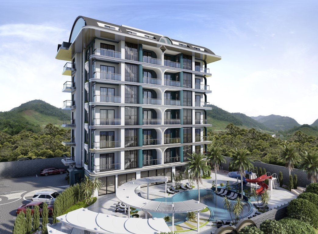 Apartamento de 1+1 en Alanya, Turkey No. 31011