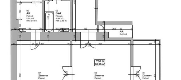 3غرفة شقة في Josefstadt, Austria رقم 88874 6