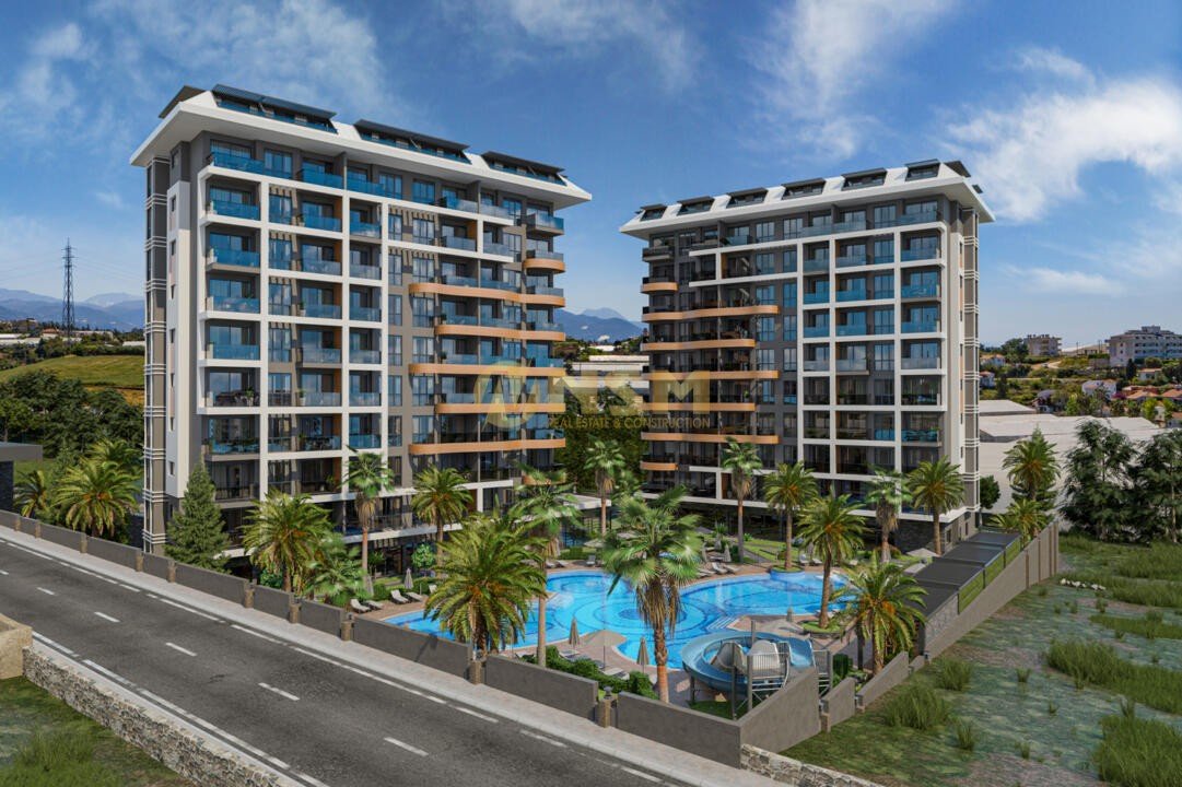 Wohnung 1+1 in Alanya, Turkey, Nr. 13403