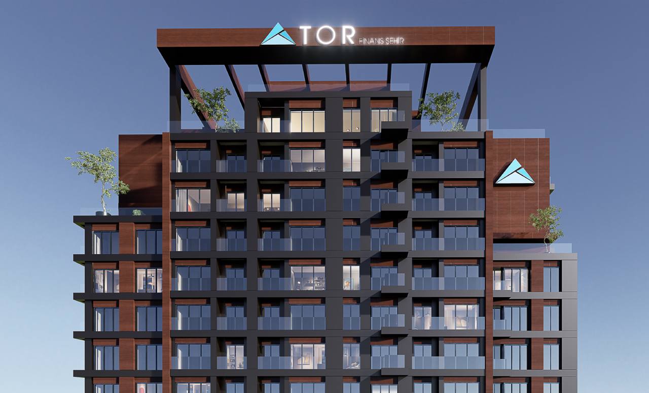 Квартира 1+1 в Tor Finance City, Стамбул, Турция № 39674