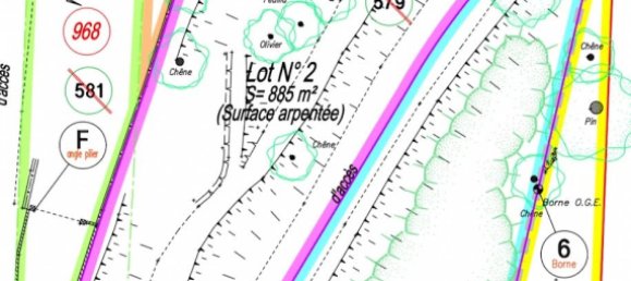 885m² Land in Gilette, France No. 108765 3