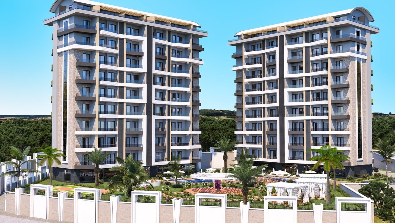 2 rooms Apartment in Avsallar, Turkey No. 29895