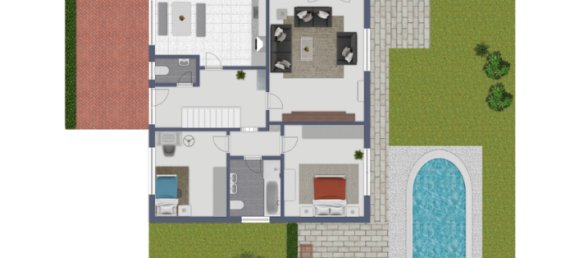 5-Zimmer Bungalow in Cloppenburg, Germany, Nr. 207422 22