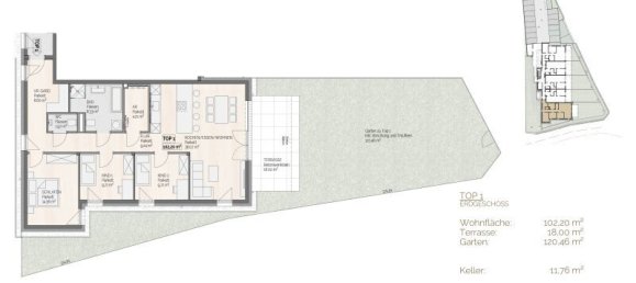 4 rooms Apartment in Tiefgraben, Austria No. 193097 4