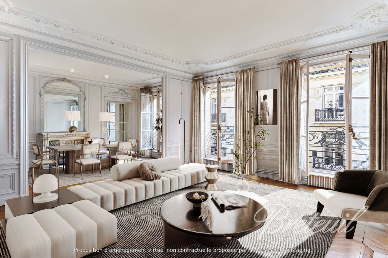 4 bedrooms Apartment in Paris, France No. 347350