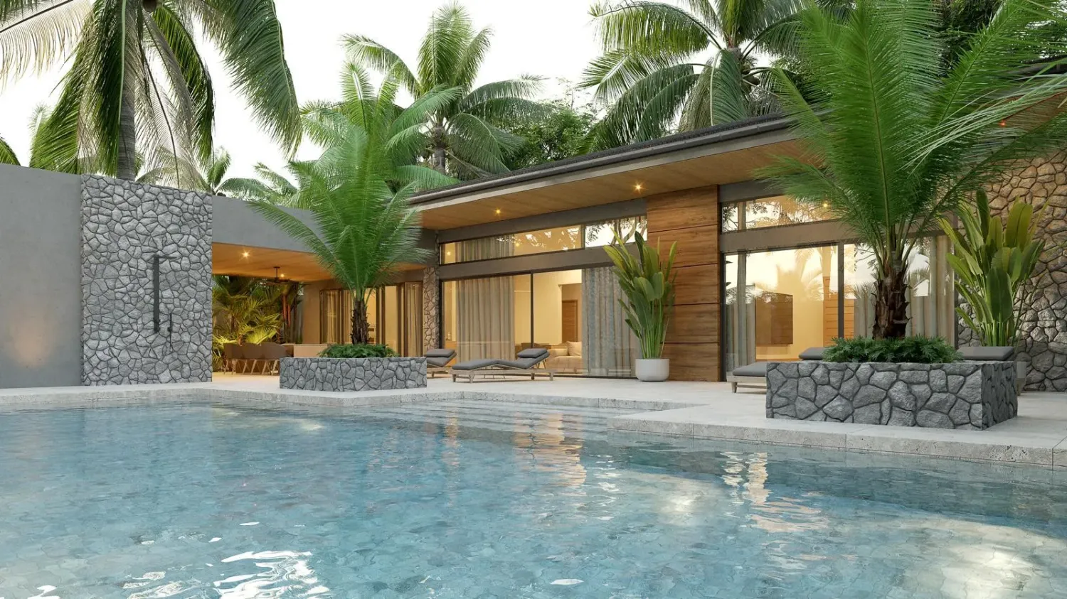 Вилла с 4 спальнями в Пхукет, Таиланд № 64615