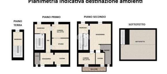 Дом с 5 комнатами в Арцакена, Италия № 274956 24