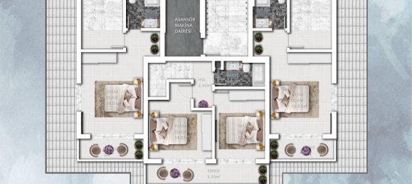 2 rooms Apartment in Avsallar, Turkey No. 29981 30