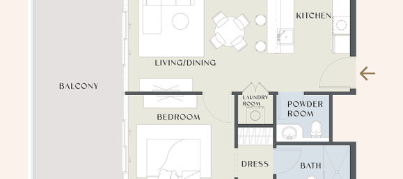استوديو في السطوه, UAE رقم 121694 8