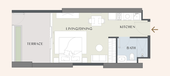 استوديو في السطوه, UAE رقم 121694 7