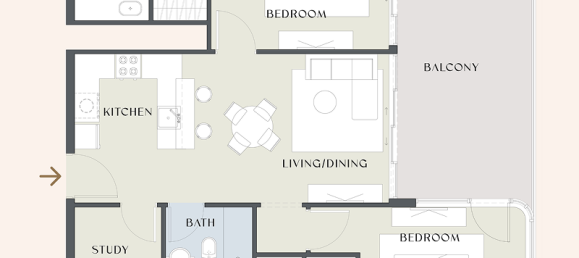 استوديو في السطوه, UAE رقم 121694 9