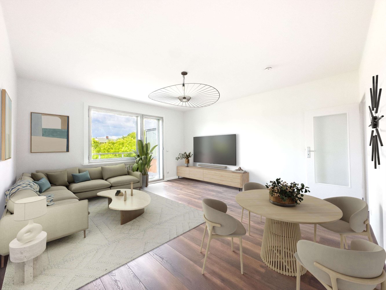 1 غرف نوم شقة في Reinickendorf, Germany رقم 230619