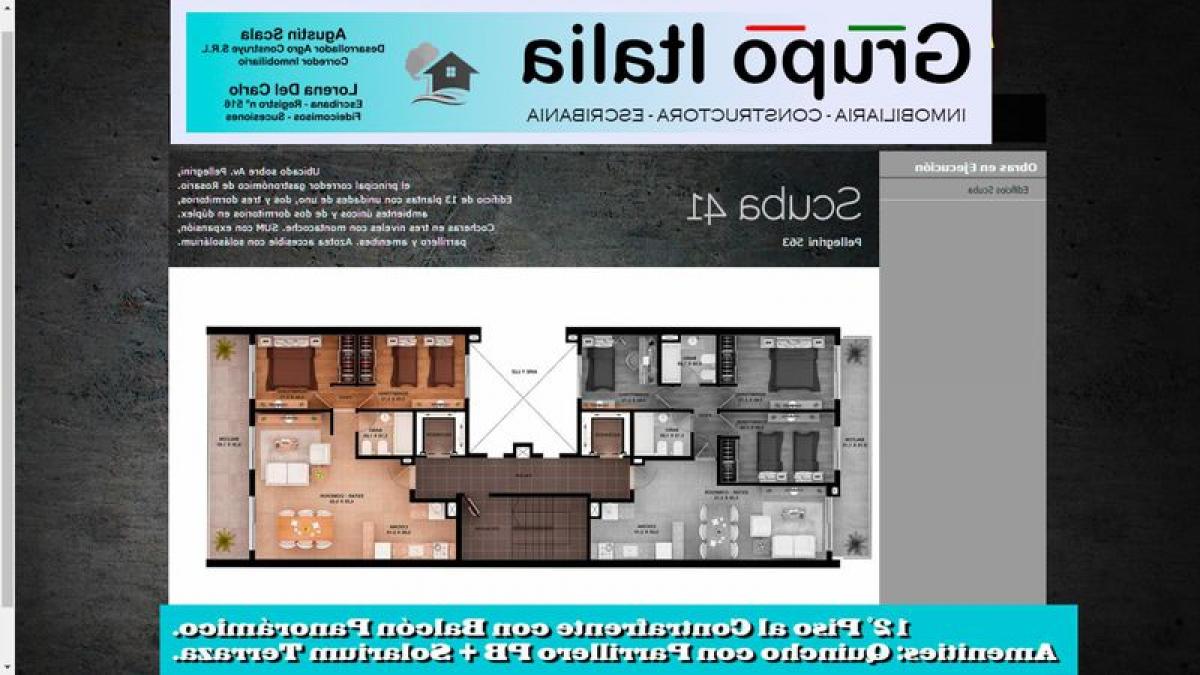 2 Schlafzimmer Wohnung in Santa Fe, Argentina, Nr. 18337