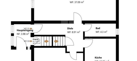 4 chambres Maison de ville à Augsburg, Germany No. 244973 11