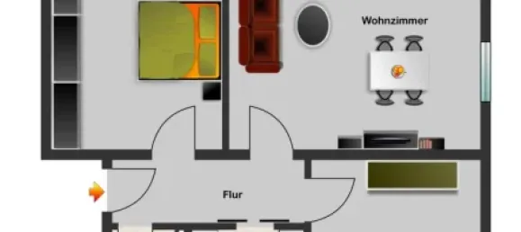 3-Zimmer Wohnung in Kiel, Germany, Nr. 107900 4