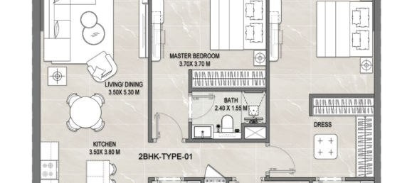 1 bedroom Apartment in Dubai, UAE No. 121693 5
