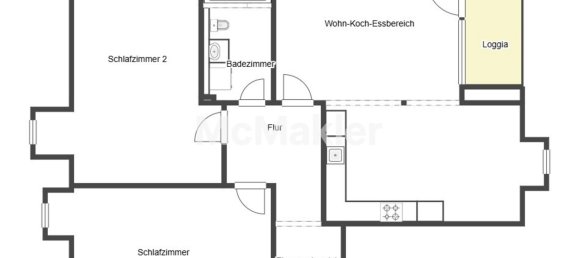 2 غرف نوم شقة في Munster, Germany رقم 21027 17
