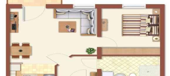 1 Schlafzimmer Wohnung in Wandsbek, Germany, Nr. 64002 4