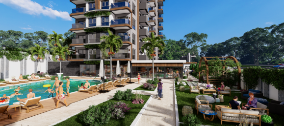 Wohnung 2+1 in Moonlight Park Residence, Alanya, Turkey, Nr. 36925 4